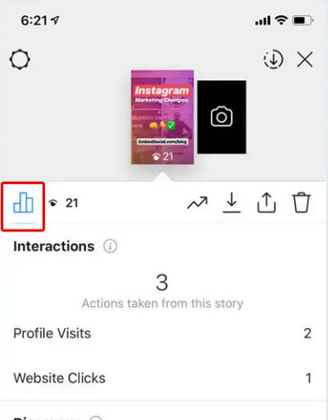 Instagram Stories - Insights